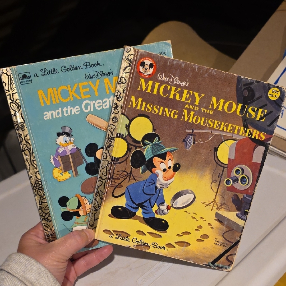 Disney Little Golden Book Set - Mickey Mouse Stories - Picture 1 of 3